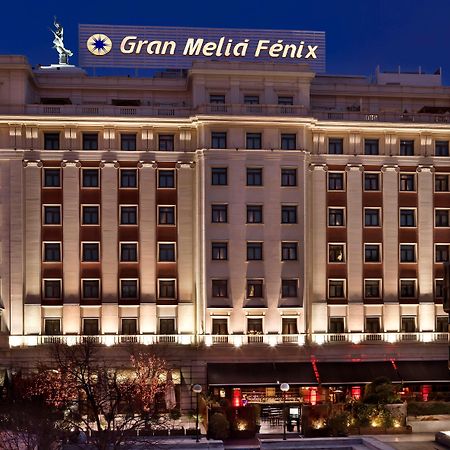 Hotel Fenix Gran Melia - The Leading Hotels Of The World Madrid Exterior photo